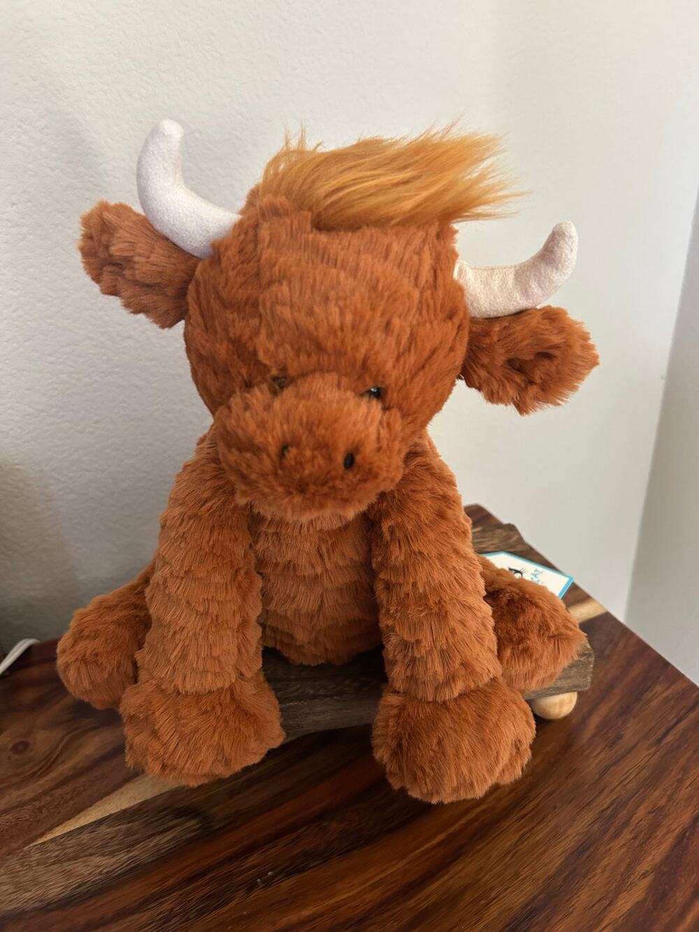Jellycat Fuddlewuddle Highland Cow Scottish Highland Authentic Jellycat Farm